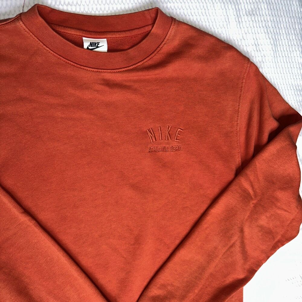 Nike Men’s Crewneck Sweatshirt - Faded Coral Sz Small